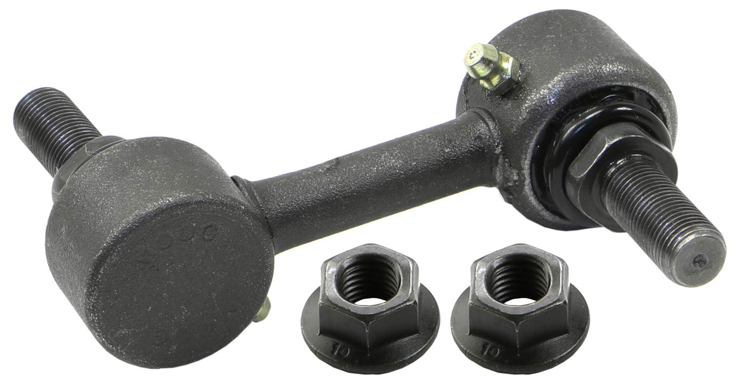 MOOG K750136 suspension stabilizer bar link for Chevrolet Corvette, close-up, quiet operation