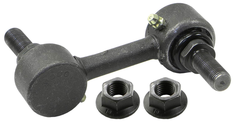 MOOG K750136 suspension stabilizer bar link for Chevrolet Corvette, close-up, quiet operation