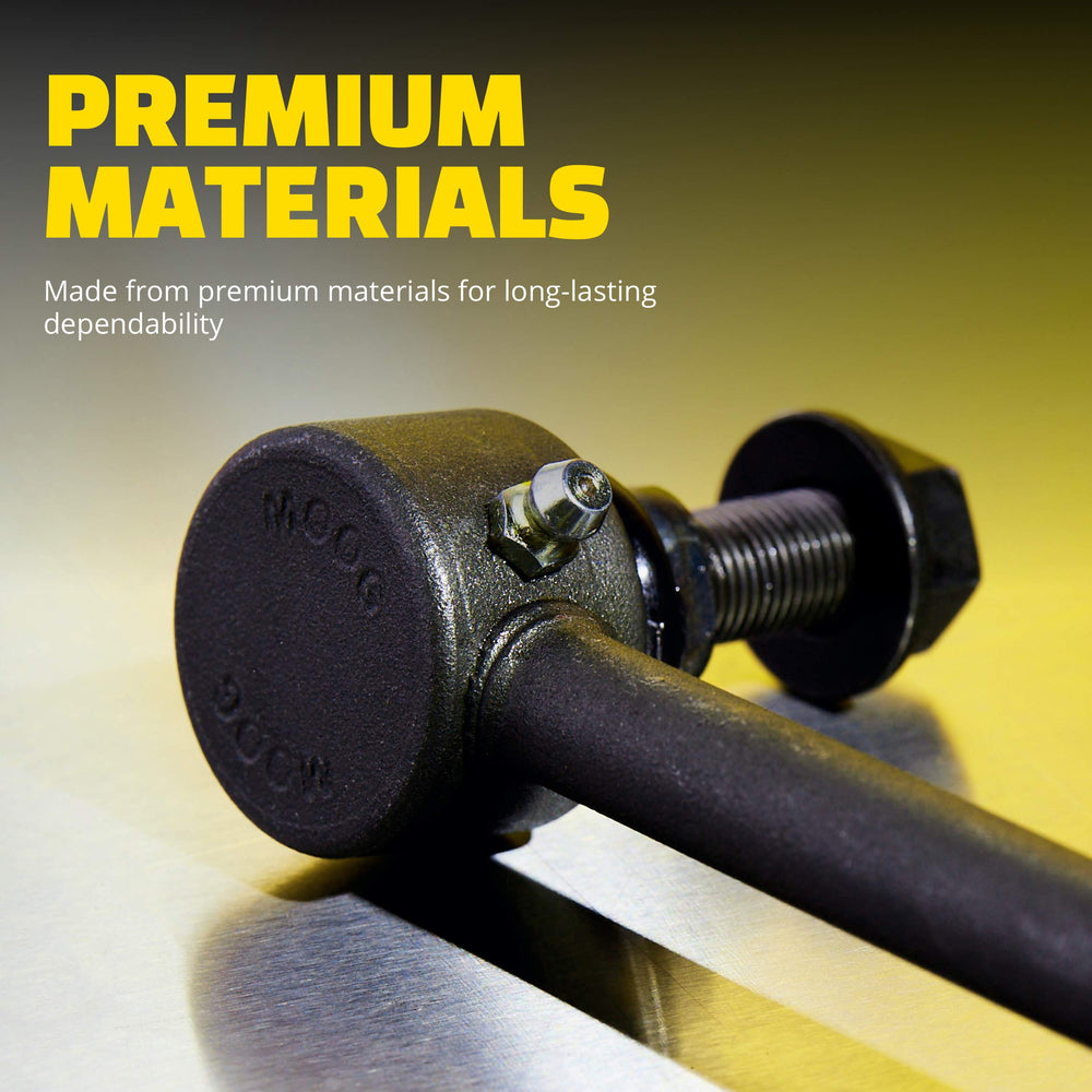 MOOG K750297 installation view showing wrench flats for easy mounting