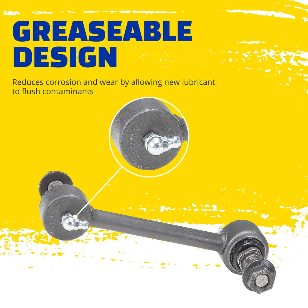MOOG K750795 greaseable socket detail supports longevity by flushing debris