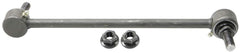 MOOG K750795 stabilizer bar link closeup shows greaseable socket for smoother operation