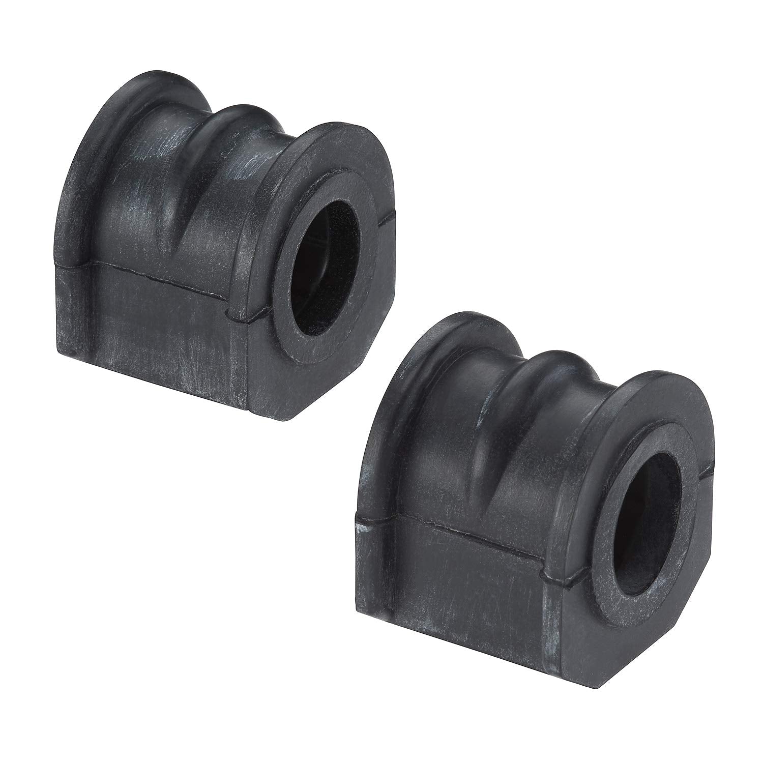 Closeup of MOOG K8790 natural rubber bushing material highlighting wear resistance.