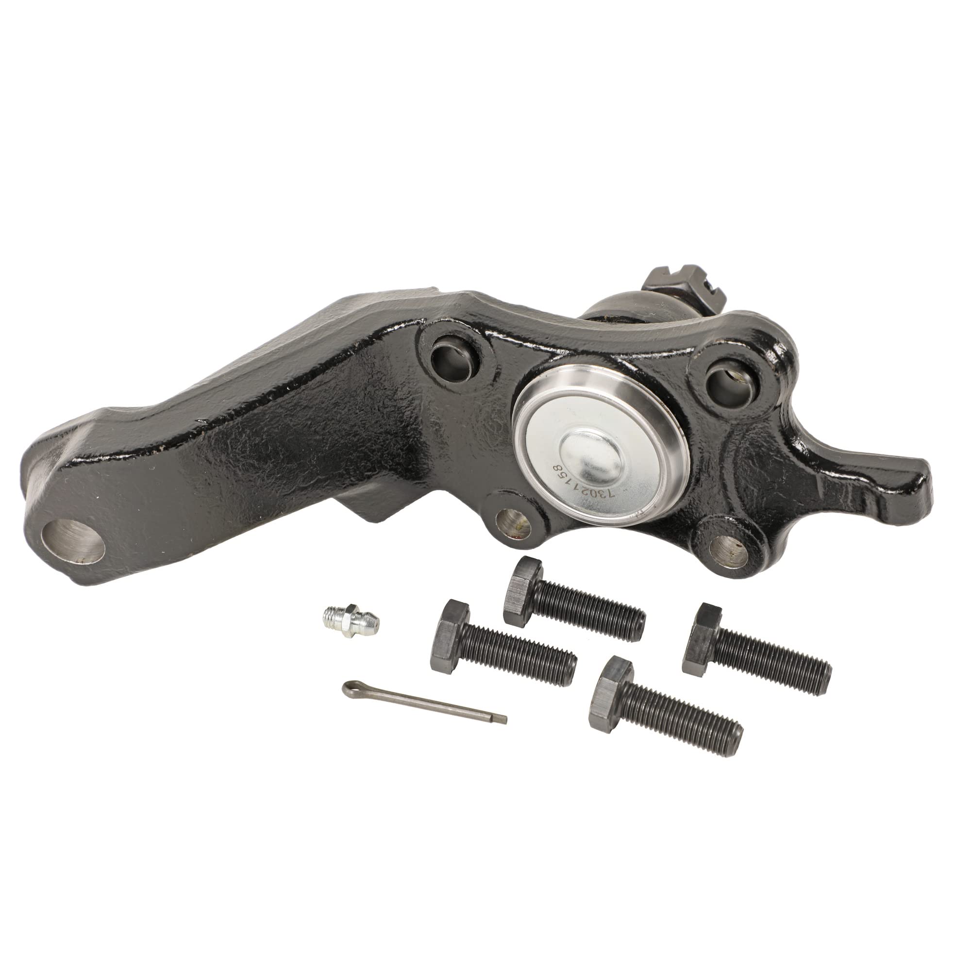 MOOG ball joint installation image shows a durable suspension upgrade for Tacoma