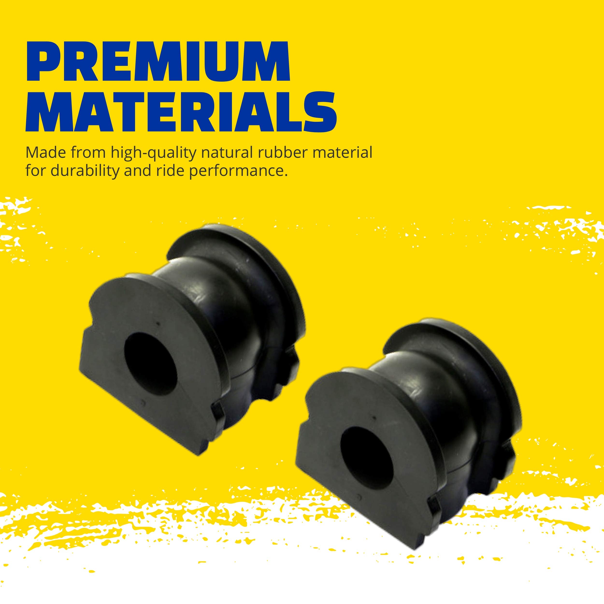 MOOG premium natural rubber material for durable performance