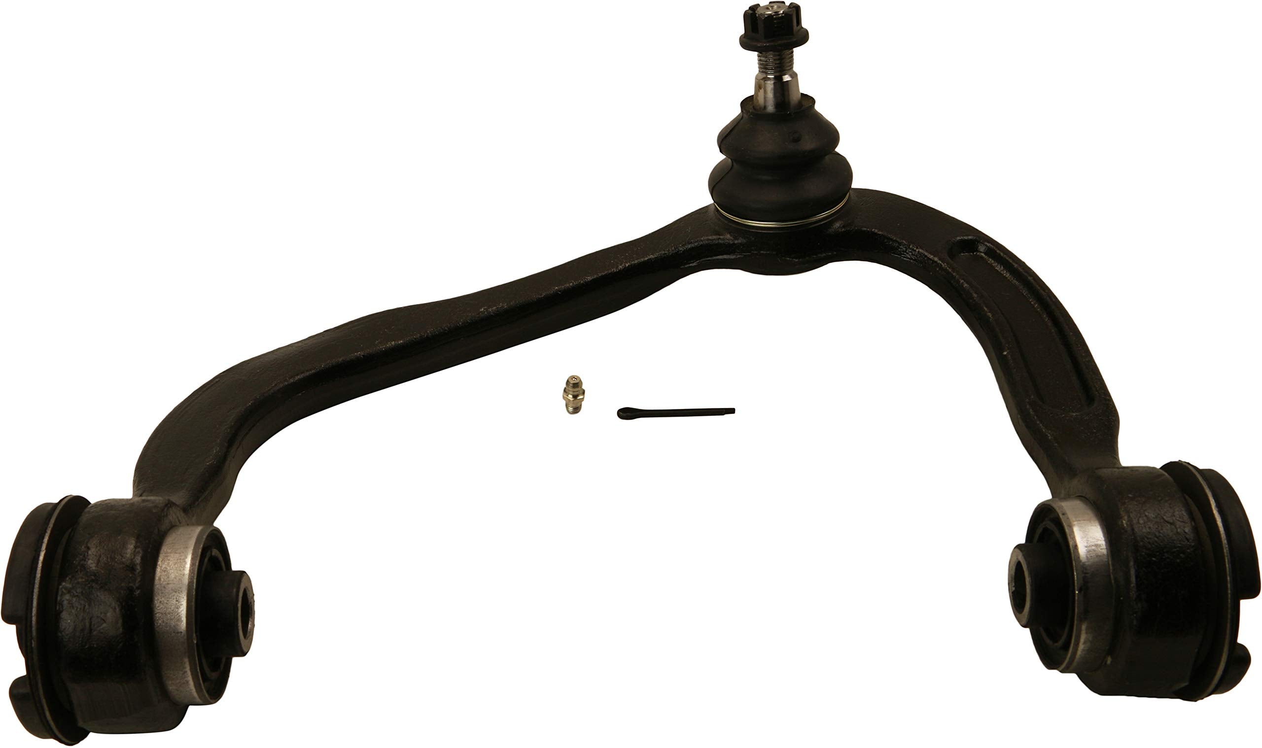 MOOG RK80306 front left upper arm on Ford F-150 boosts steering stability.