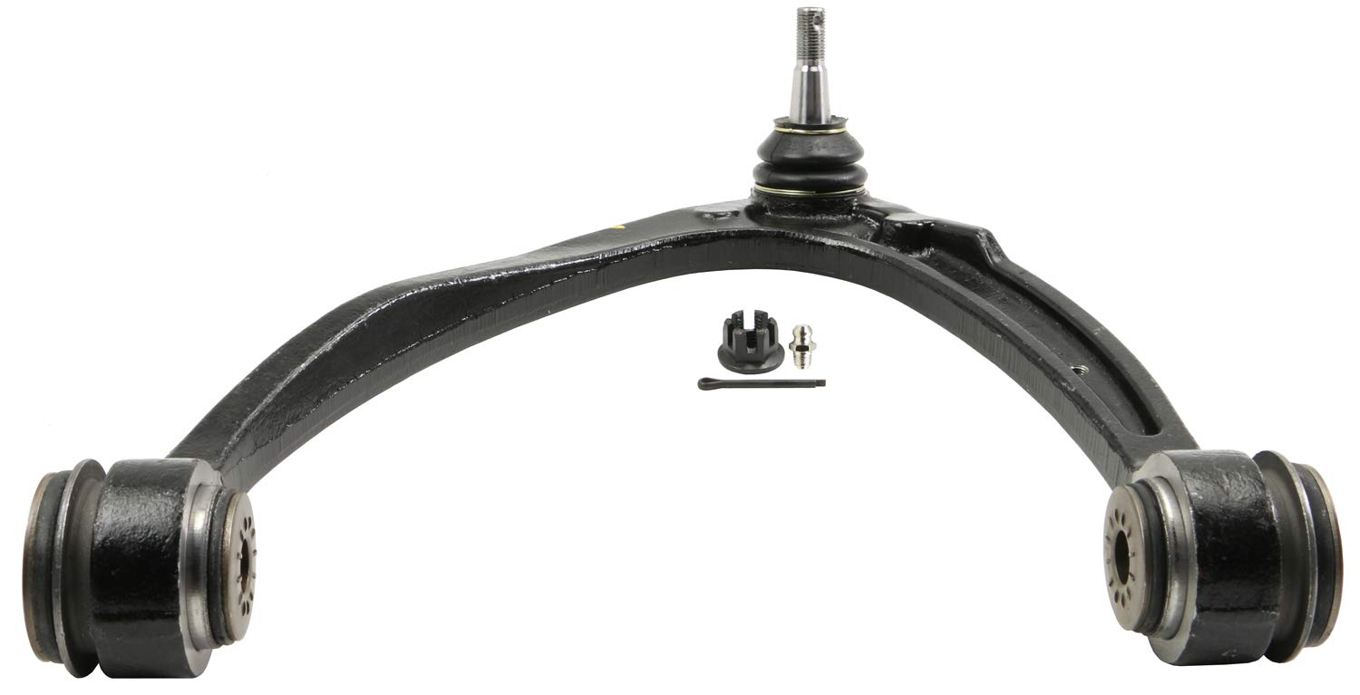 MOOG RK80669 front left upper arm assembly for Silverado 1500, durable suspension upgrade.