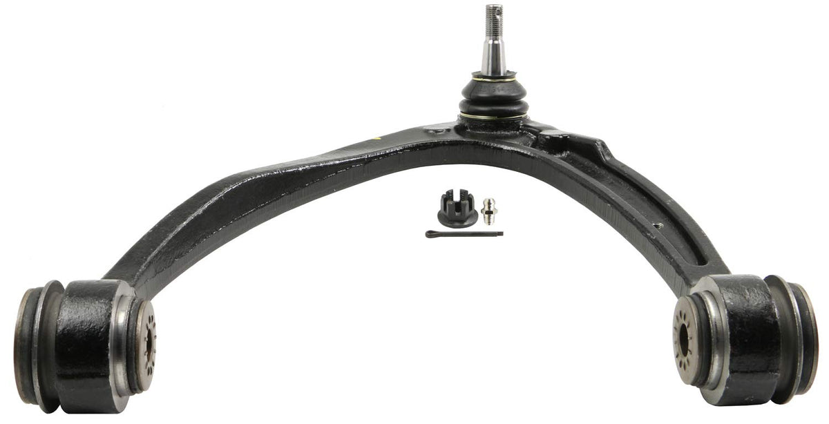 MOOG RK80669 front left upper arm assembly for Silverado 1500, durable suspension upgrade.