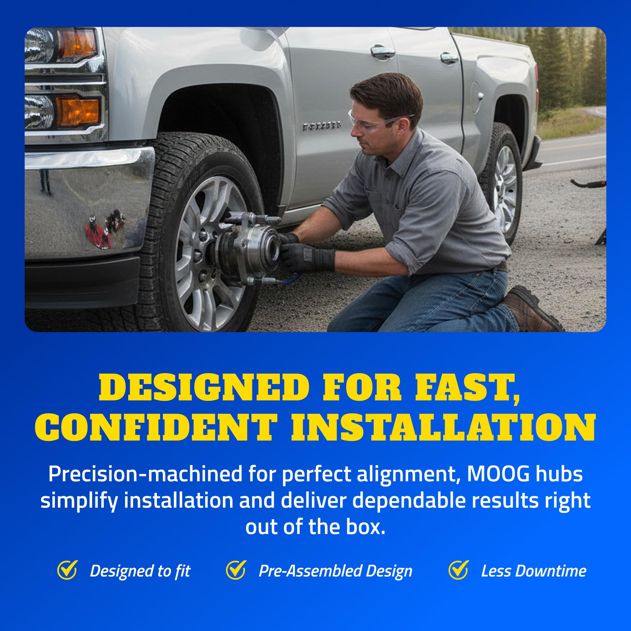 MOOG quad lip seal protects interior for lasting performance