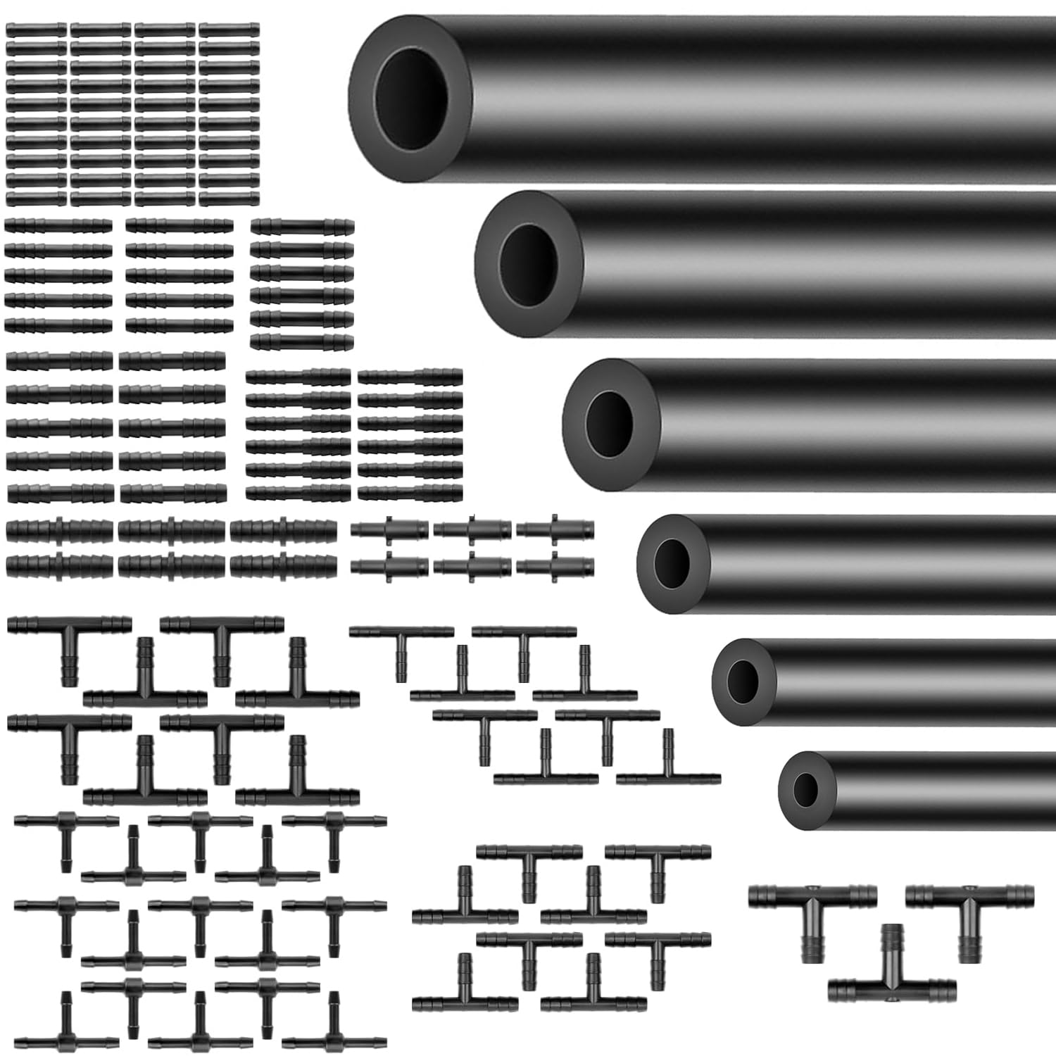 MooiYrs 3mm silicone vacuum hose for automotive use, flexible and heat resistant