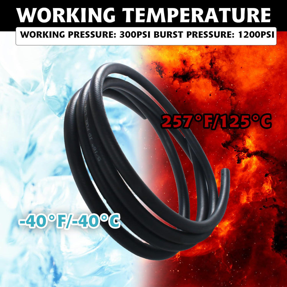 MooiYrs 300 PSI working pressure supports demanding fuel system setups