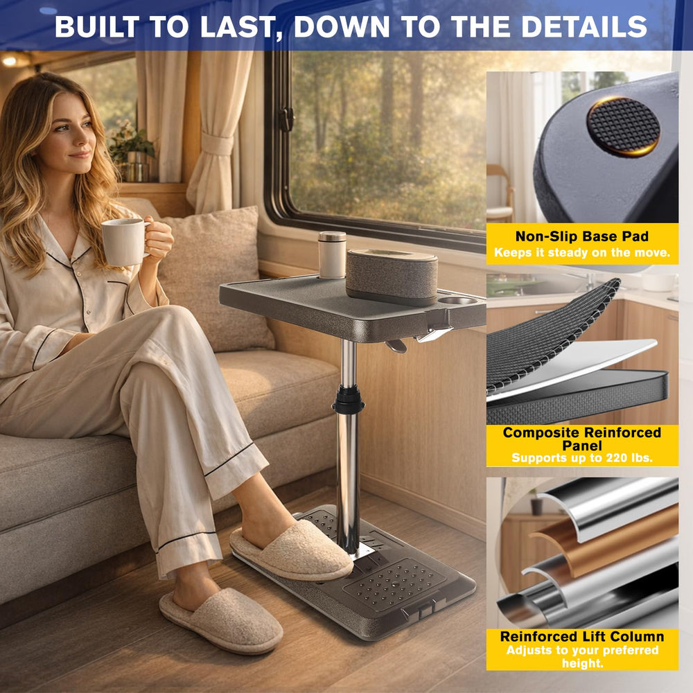 MOOMARTO 360-degree rotating surface allows flexible seating and setup.