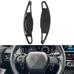 Moonateen paddle shifter extension for Civic 11th Gen enhances reach with carbon texture