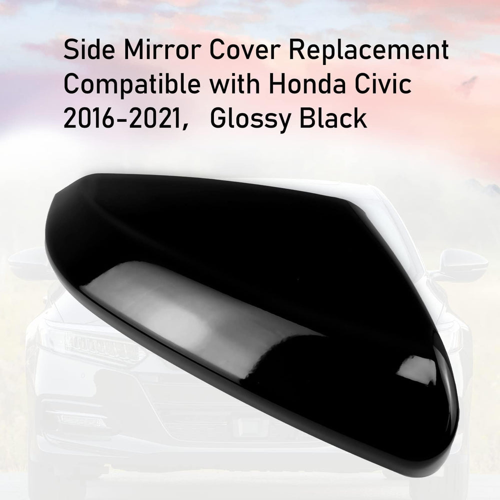Moonlinks Civic mirror cover 1to1 fit for seamless integration.