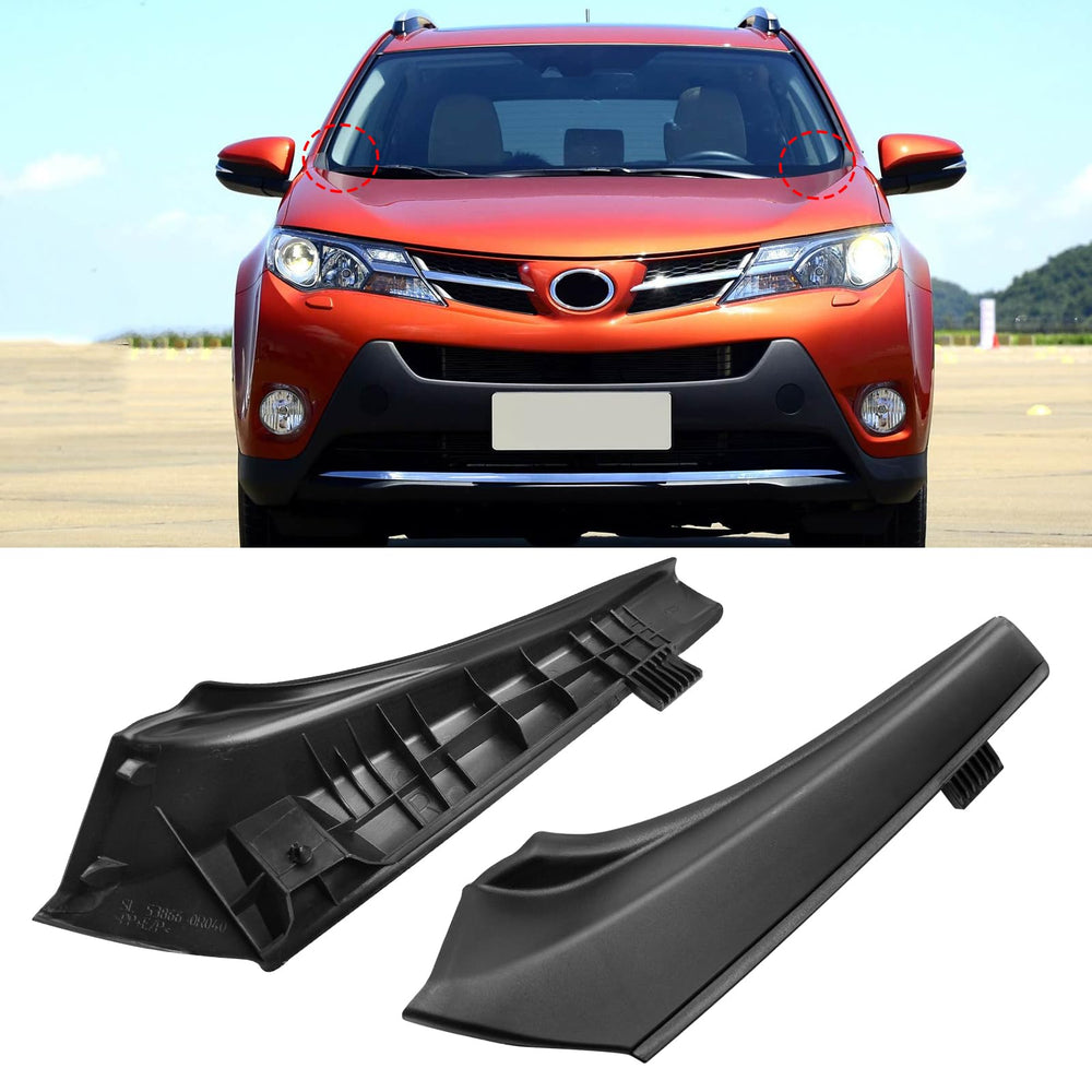 Moonlinks Rav4 wiper cowl left-driver shows snug fit and weather seal