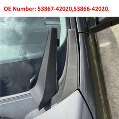 Closeup of Moonlinks wiper cowl seal highlighting durable construction