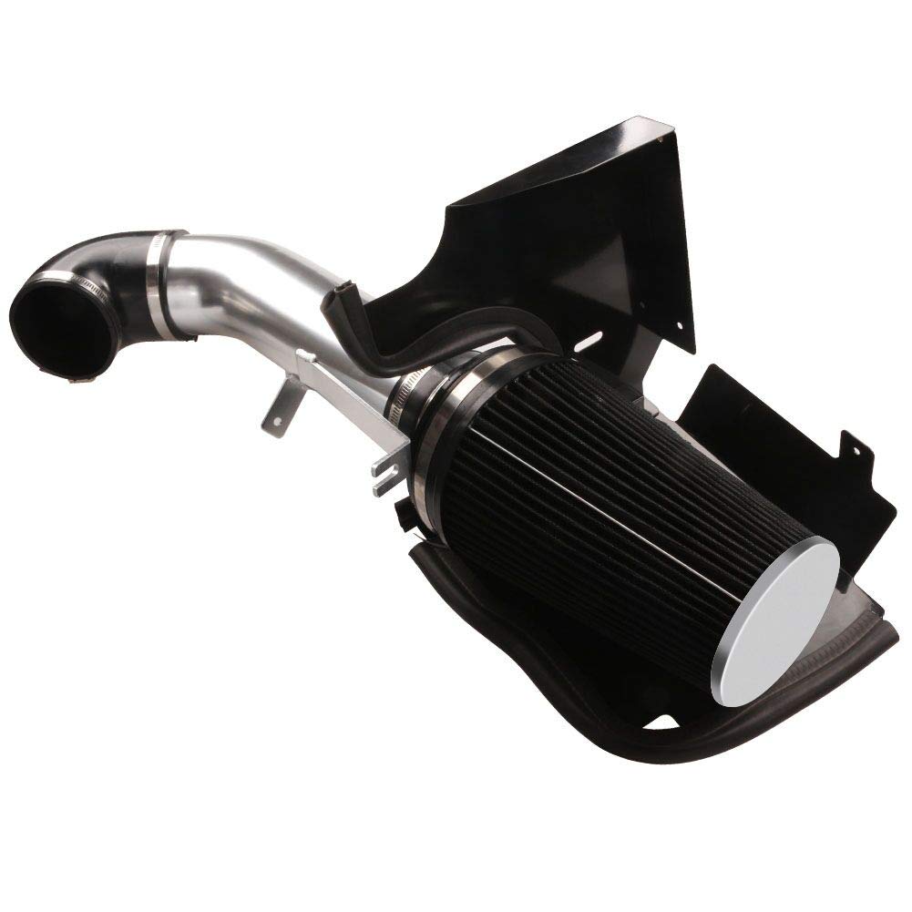 MOOSUN 4 inch cold air intake tube improves airflow for smoother acceleration