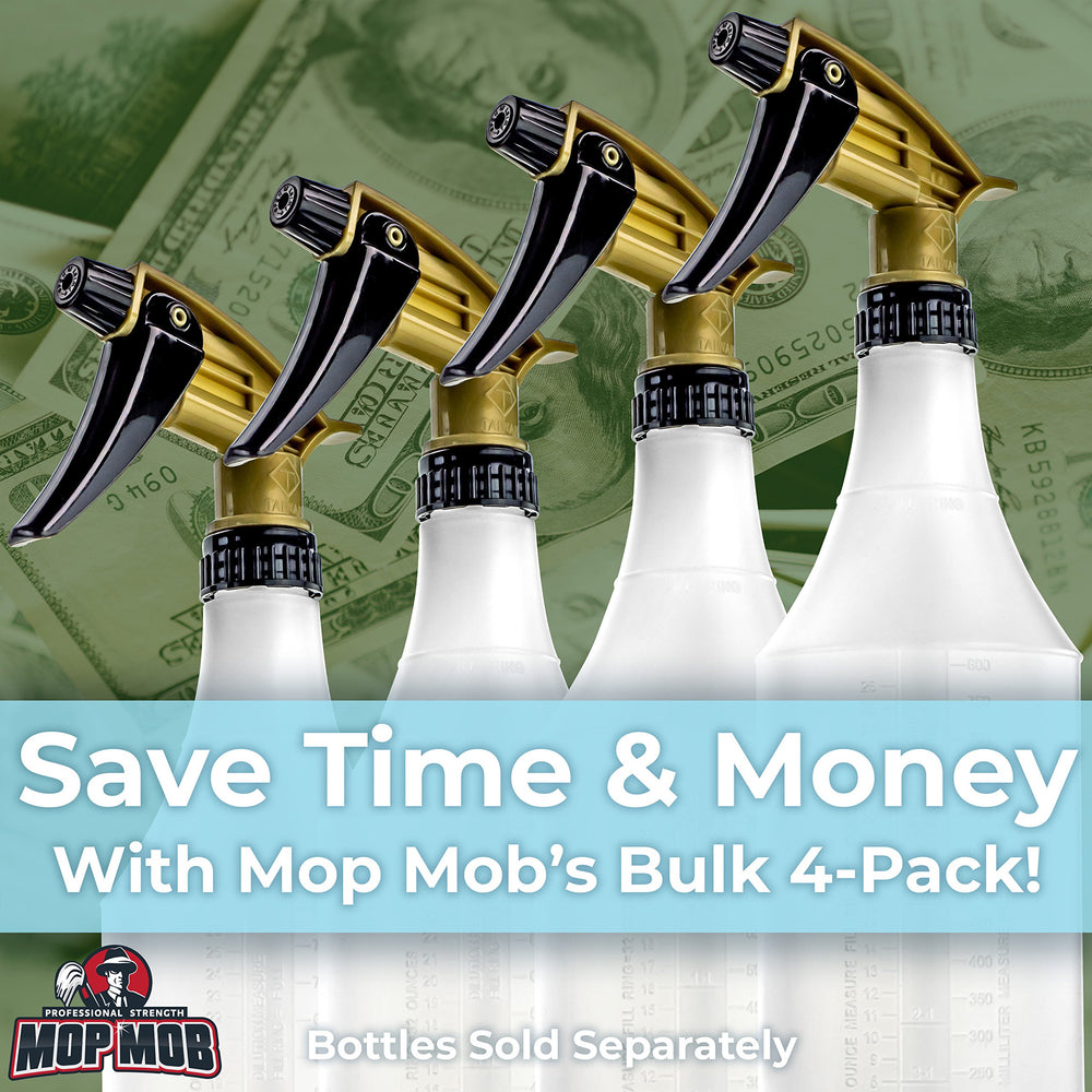 Mop Mob set reduces leaks and downtime.