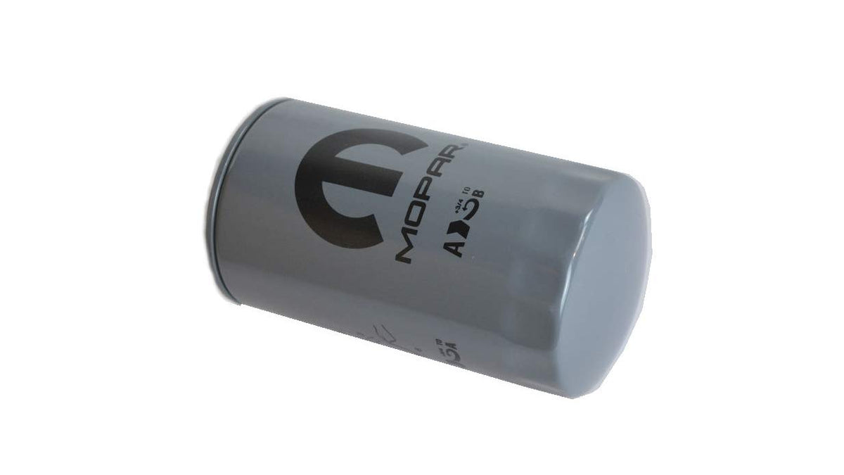 Mopar engine oil filter 05083285aa front view with precise fit and filtration