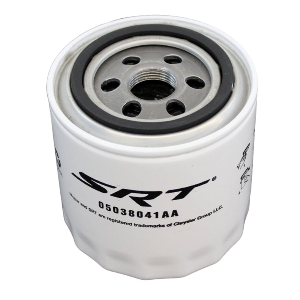 Mopar Genuine Engine Oil Filter 5038041AA for vehicle-specific filtration and engine protection