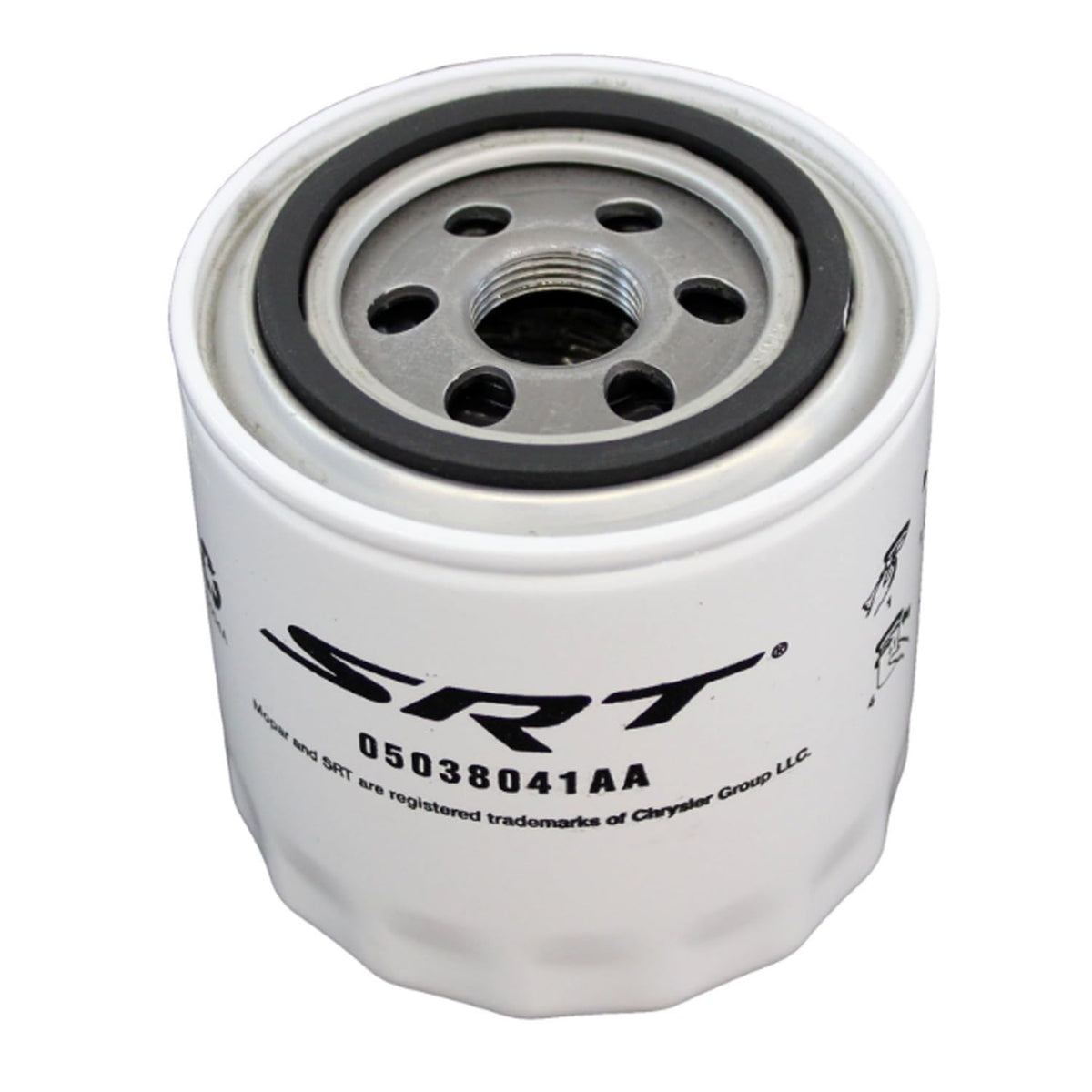 Mopar Genuine Engine Oil Filter 5038041AA for vehicle-specific filtration and engine protection