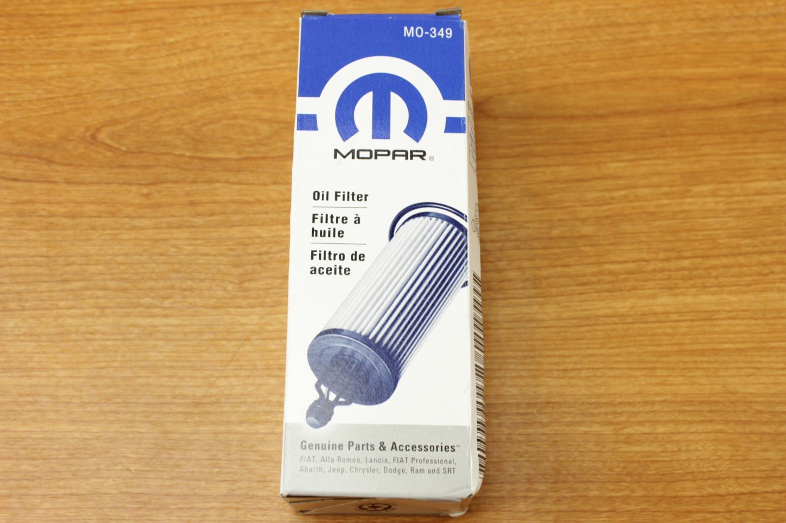 Mopar oil filter set 3 Pentastar seal-gasket ensures tight fit and leak resistance