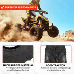 Mopillos 145/70-6 tire with precise dimensions for an accurate fit