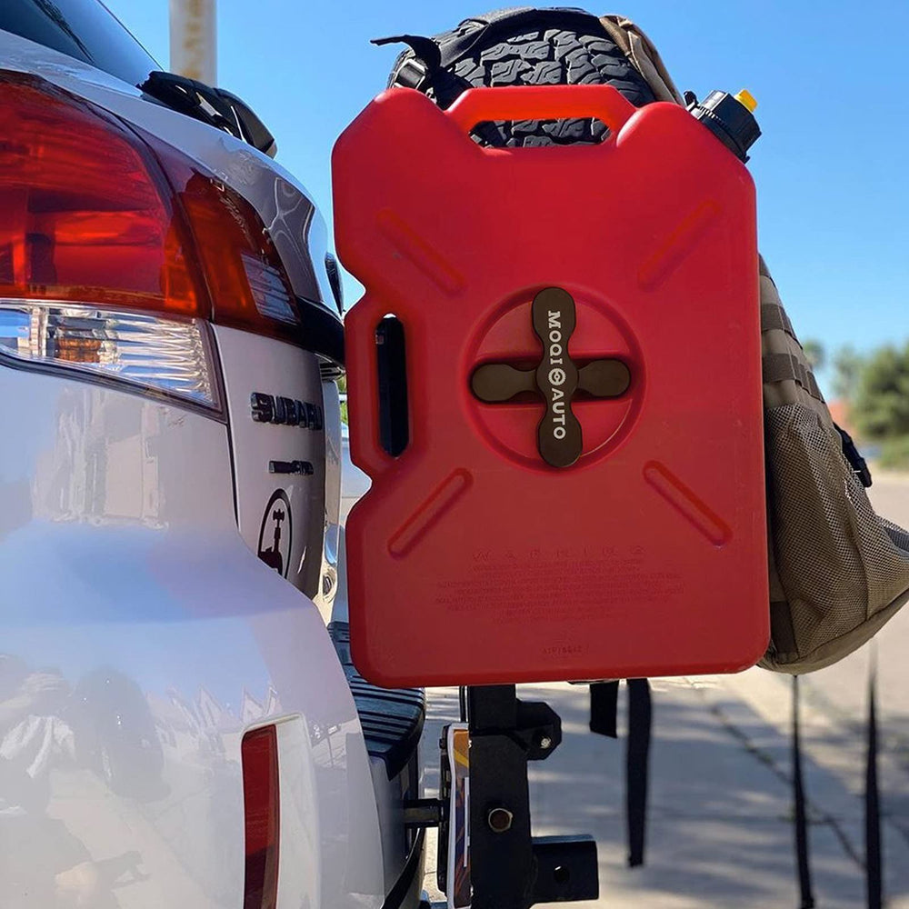 MOQIauto RX-PM pack mount on an adventure bike for reliable storage