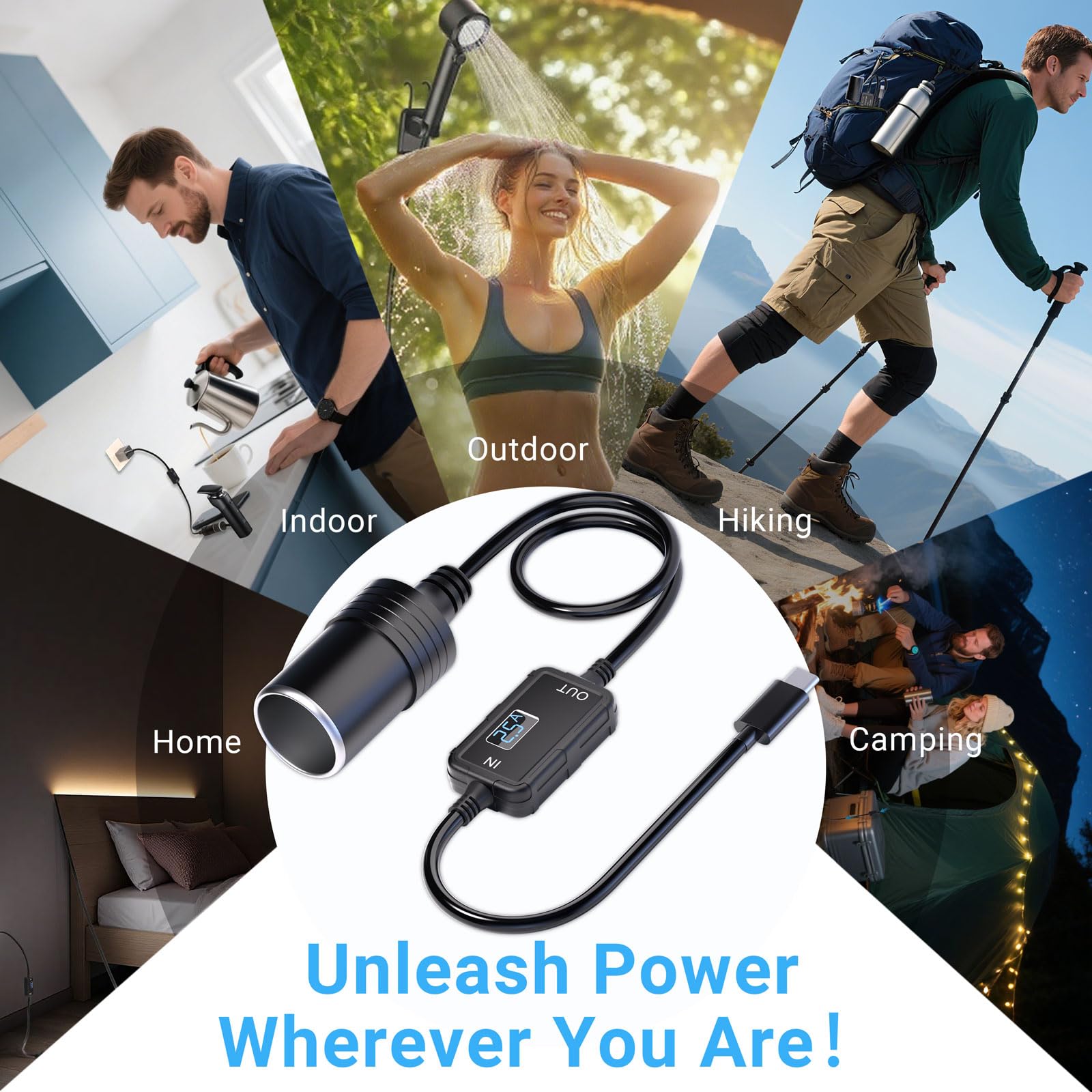 Moqidong portable power for GPS and compact devices