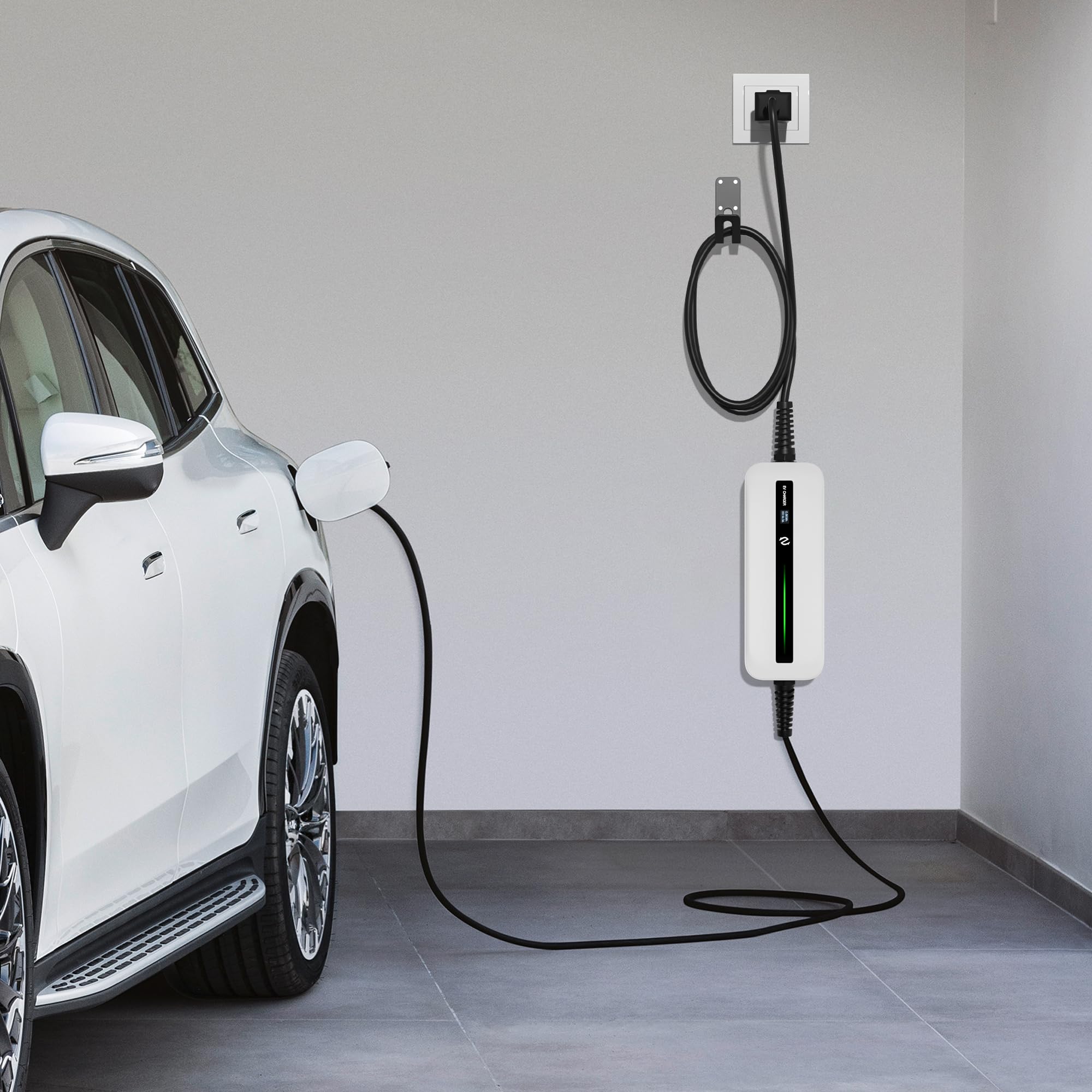 Morec Level 1 EV Charger lightweight 5.5 pounds for easy transport