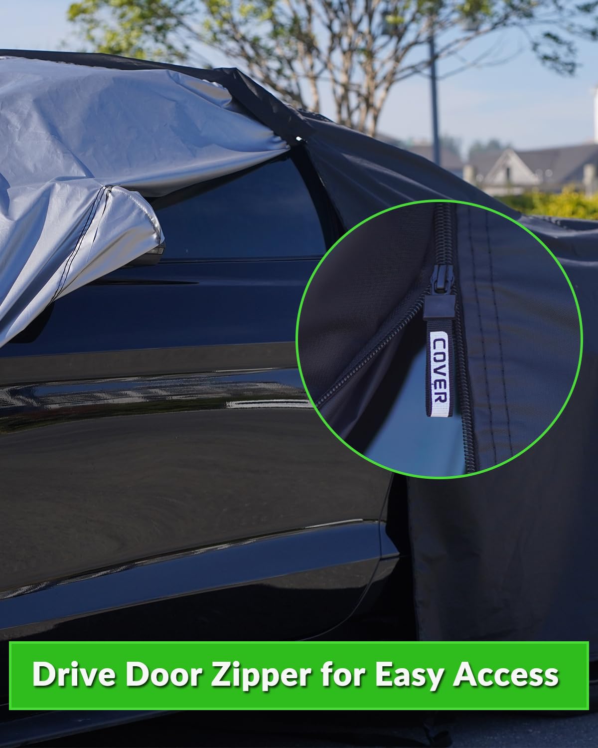 Morhept heavy-duty construction ensures durable protection against outdoor elements.