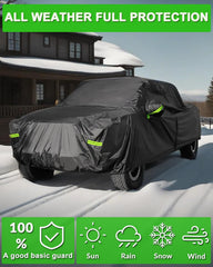Morhept pickup cover drive-side zipper enables easy cab access