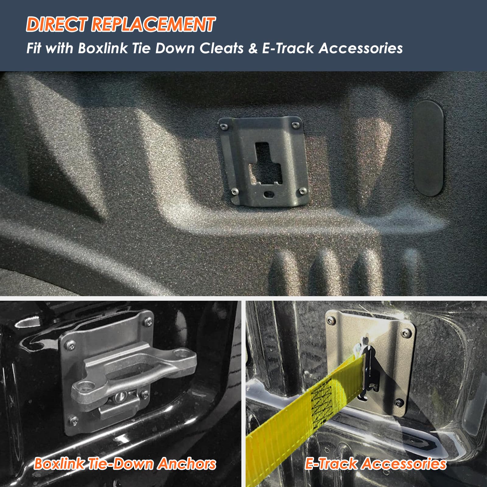Morkot boxlink cleats offer anti-slip support during transport.