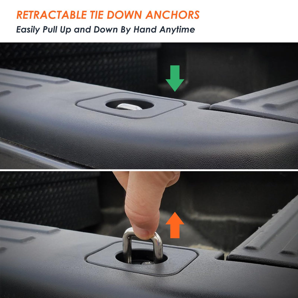 Morkot snap-up snap-down design demonstrates quick load securing.