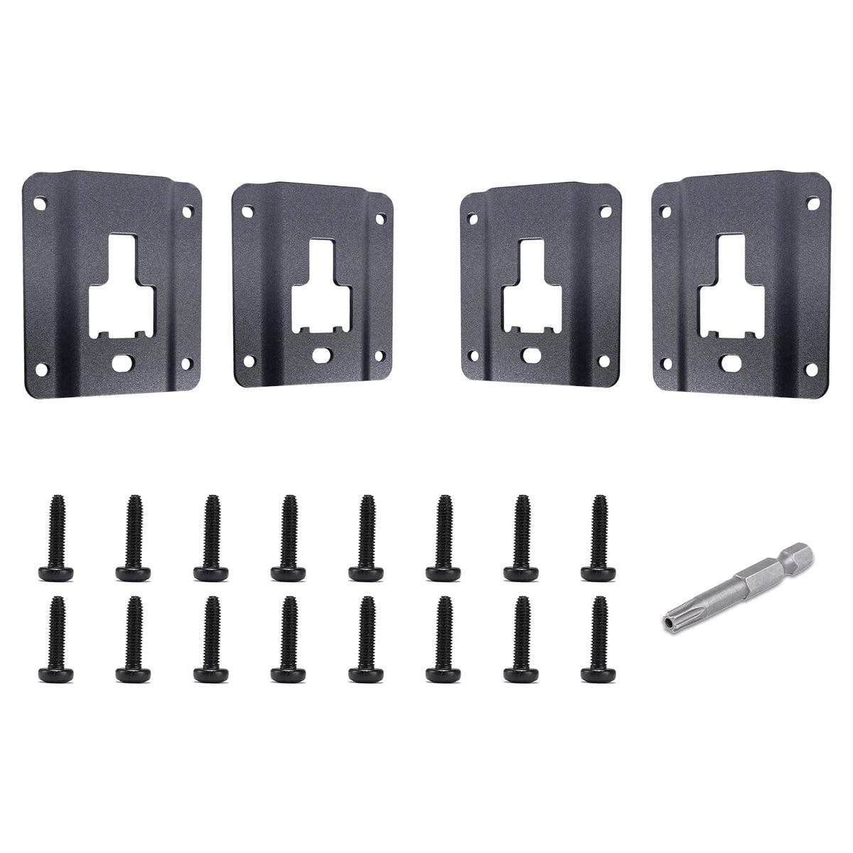 Morkot truck-bed anchors provide secure tie-down points for cargo.