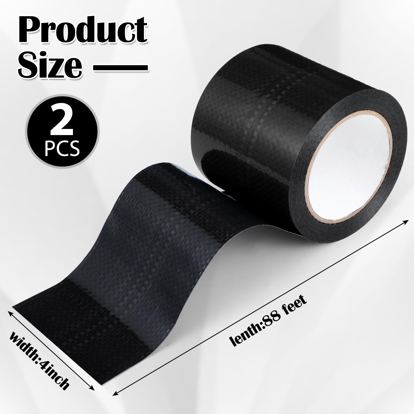 MorningRo repair kit packaging includes two tape rolls and two vapor barriers.