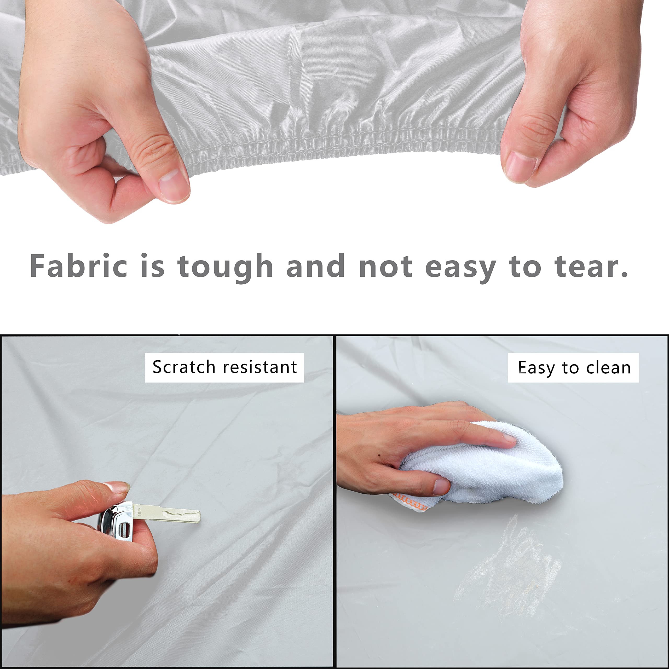 MORNYRAY UV-protection layer preserves truck color and finish.