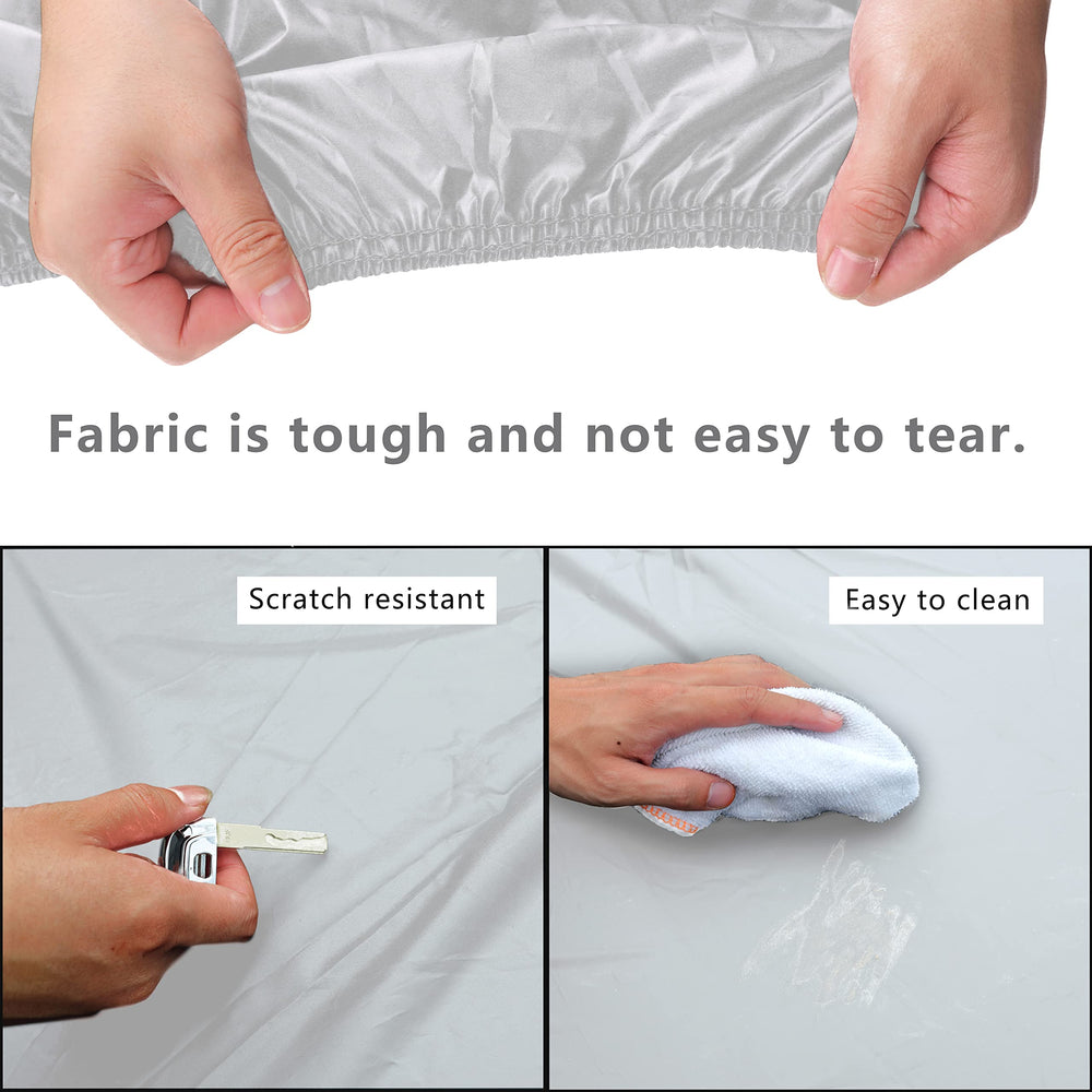 MORNYRAY UV-protection layer preserves truck color and finish.