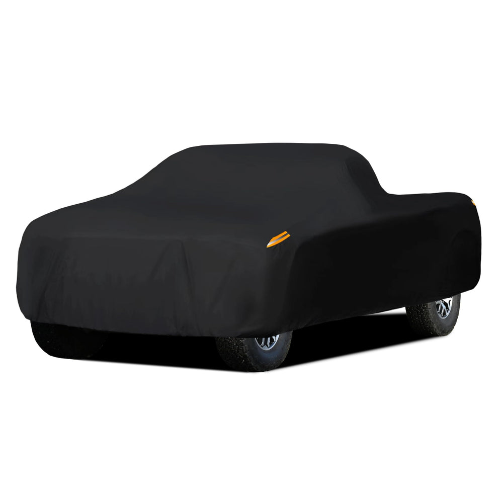 MORNYRAY waterproof truck cover protecting an all weather truck up to 230 inches