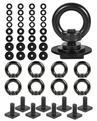 Moroinriz T-track mount anchor crossbar — secure tie-down points for roof racks.
