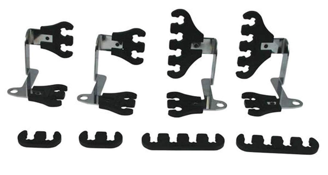 Moroso 72174 wire loom kit in black for tidy engine bay wiring