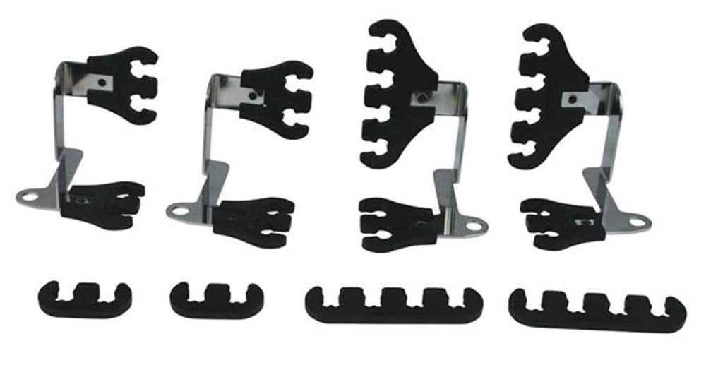 Moroso 72174 wire loom kit in black for tidy engine bay wiring