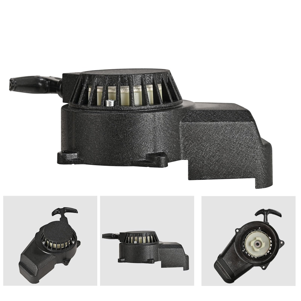 Moroxi pull starter on a 2-stroke engine enables smoother starts and easy maintenance.