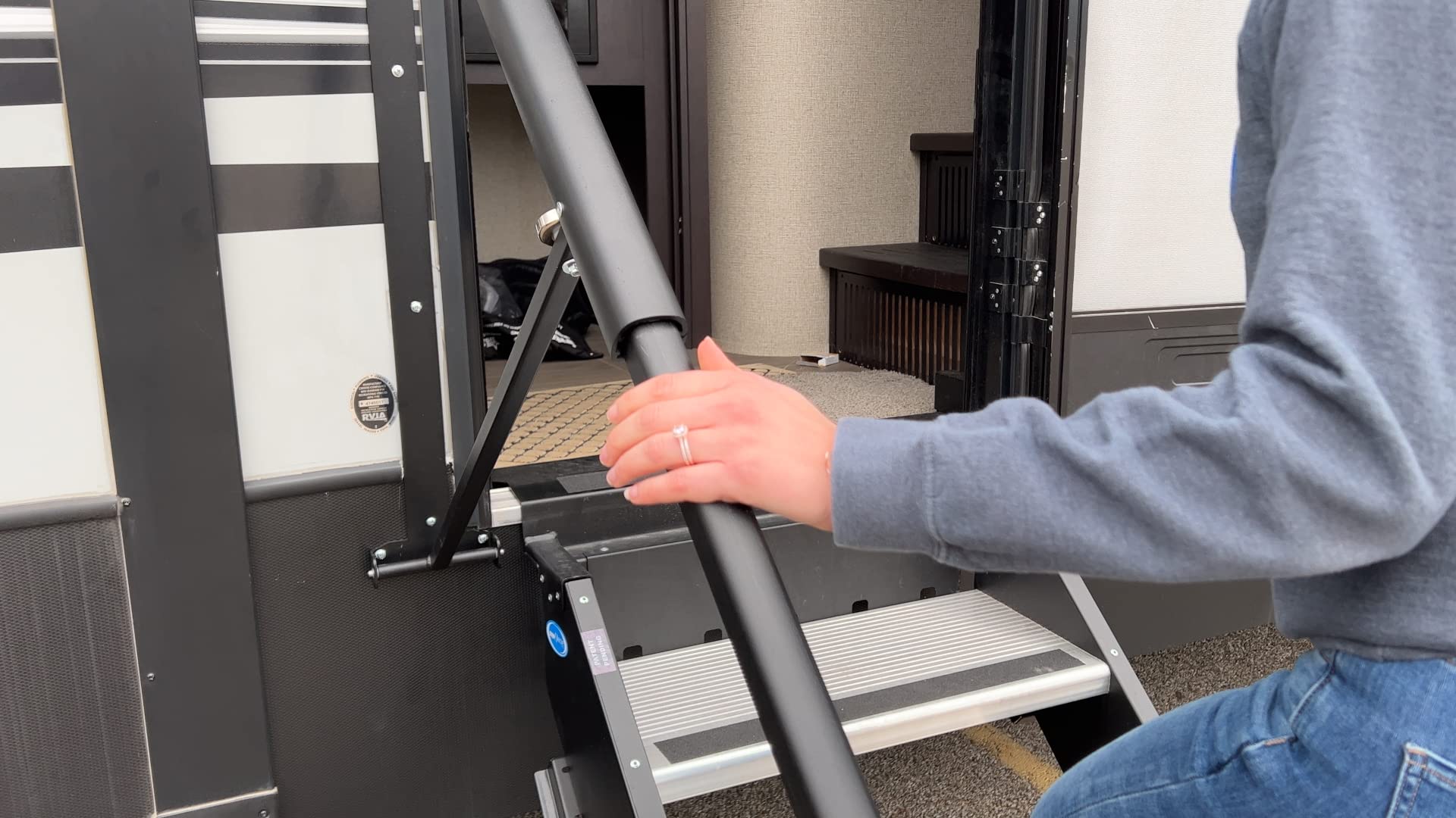 MORryde Safe-T-Rail quick and easy installation