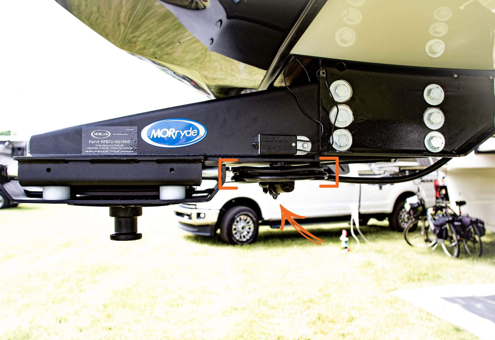 MORryde SP56-463 Cord Keeper stores cords off the ground for safer RV camping.