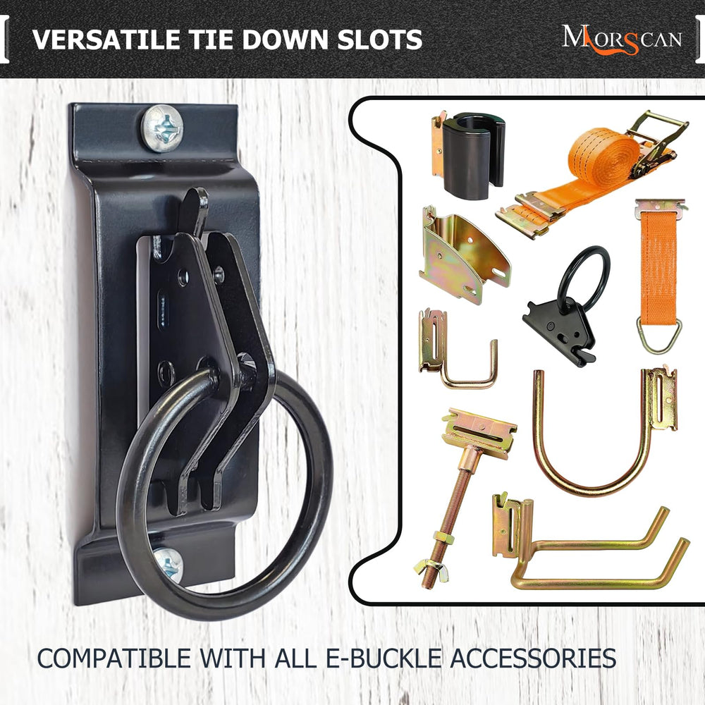 MorScan black powder-coated finish resists corrosion in harsh environments
