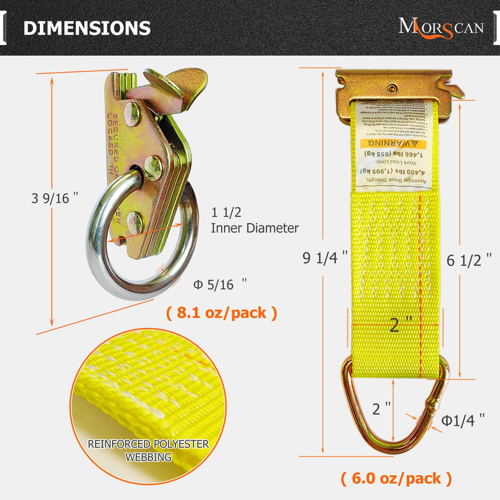 MorScan cargo-securement system ideal for trucks and trailers