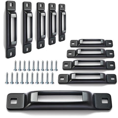 MorScan E-Track slot anchor in black finish secures cargo on trailers