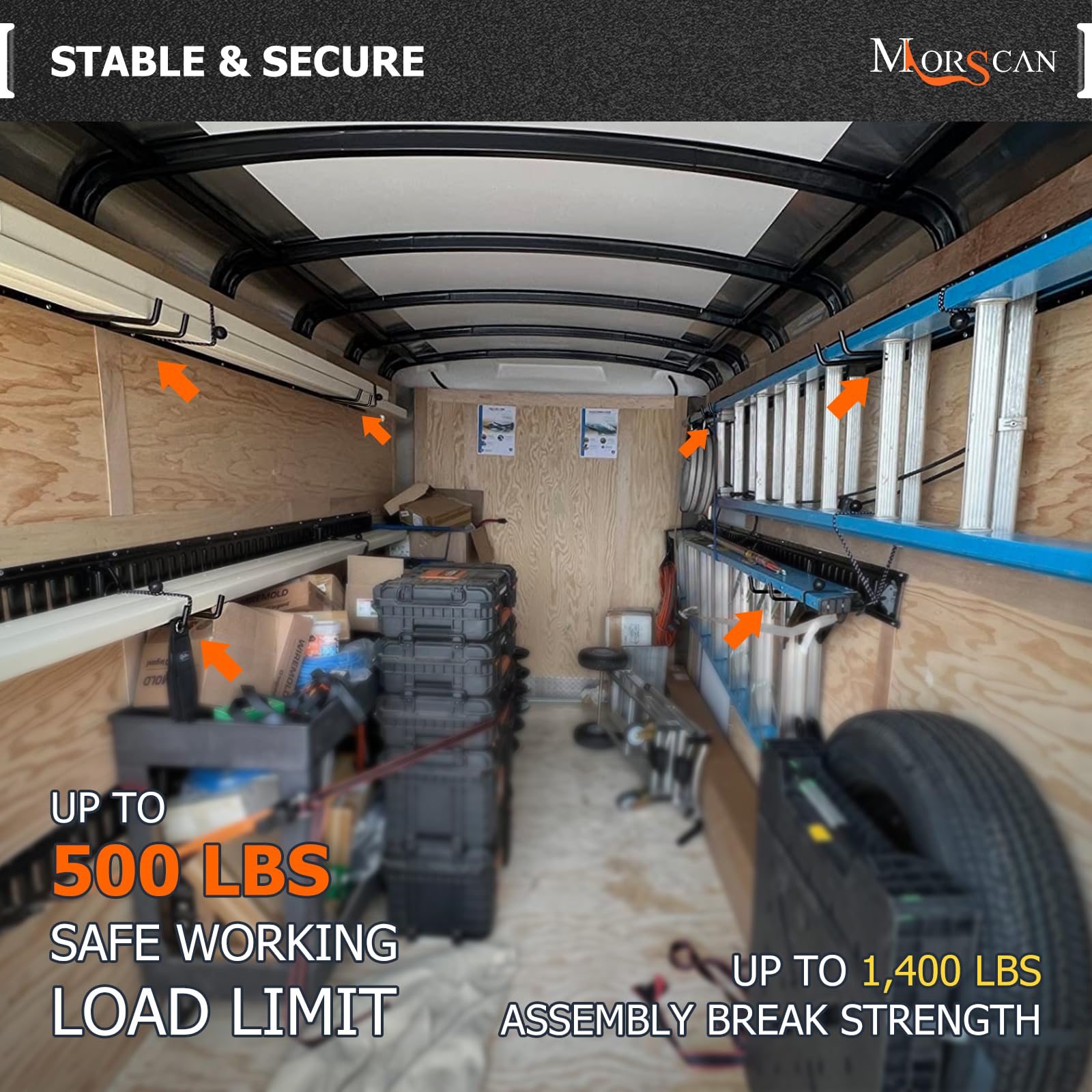 MorScan high-strength alloy steel construction built to last