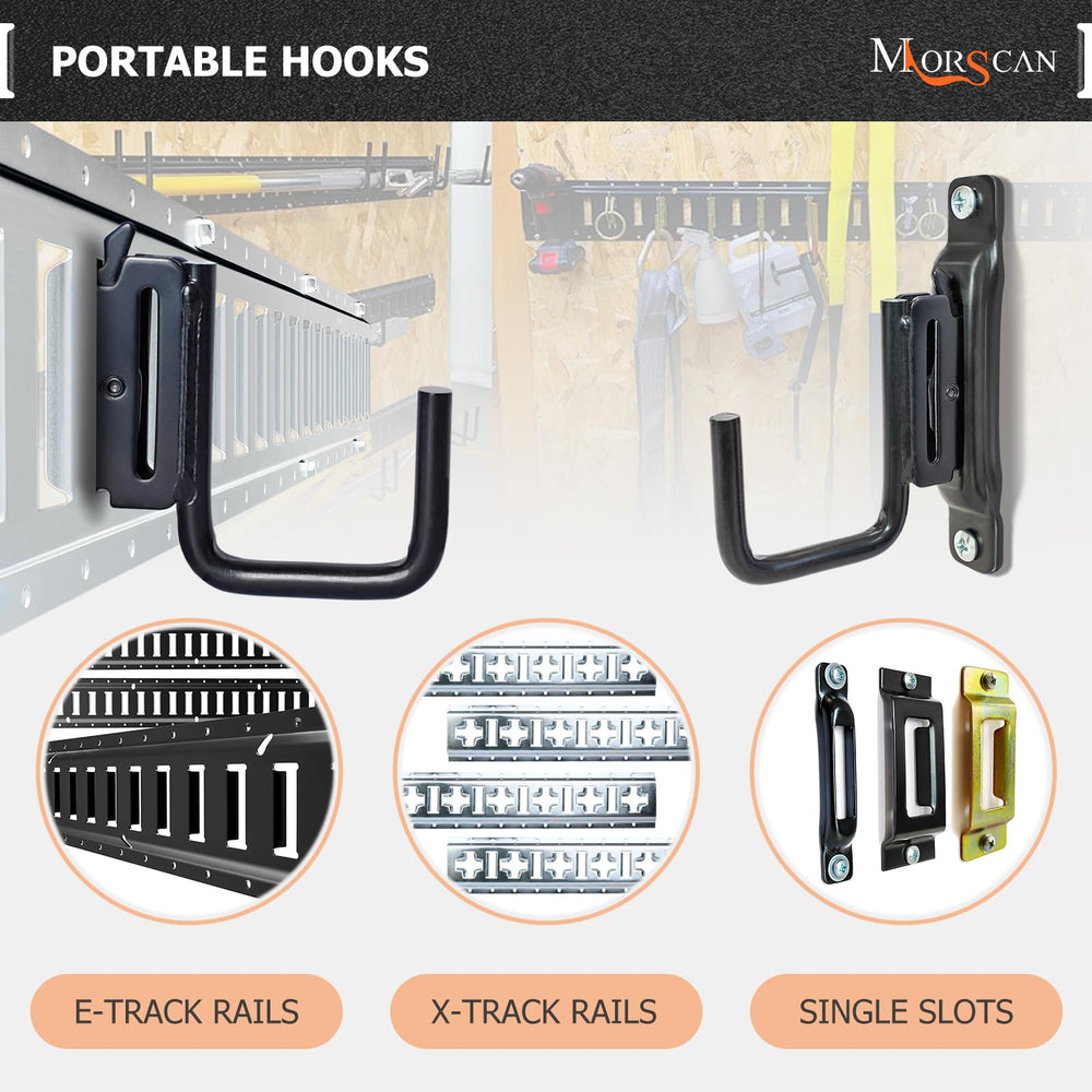 MorScan track accessories fit trucks and trailers for efficient load management.