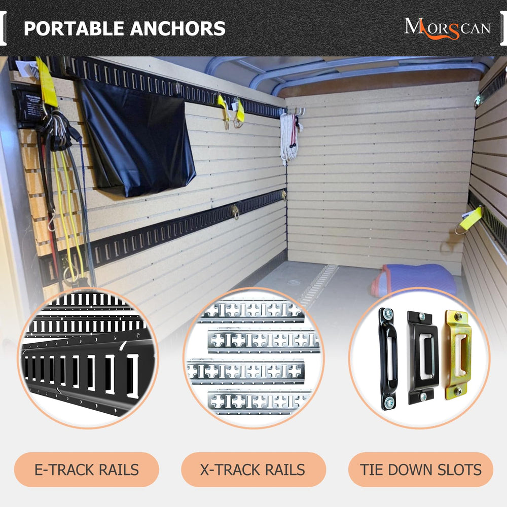 MorScan versatile anchors fit trucks, trailers, and flatbeds